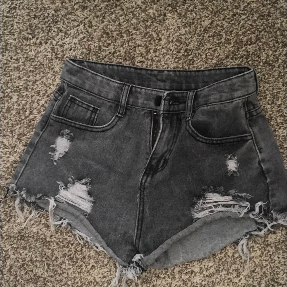 Black shorts